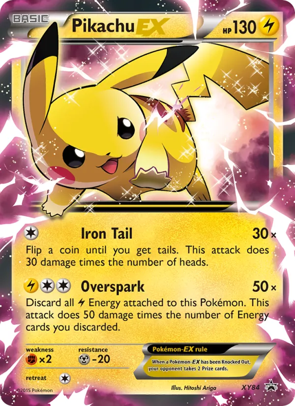 Pikachu EX XY84