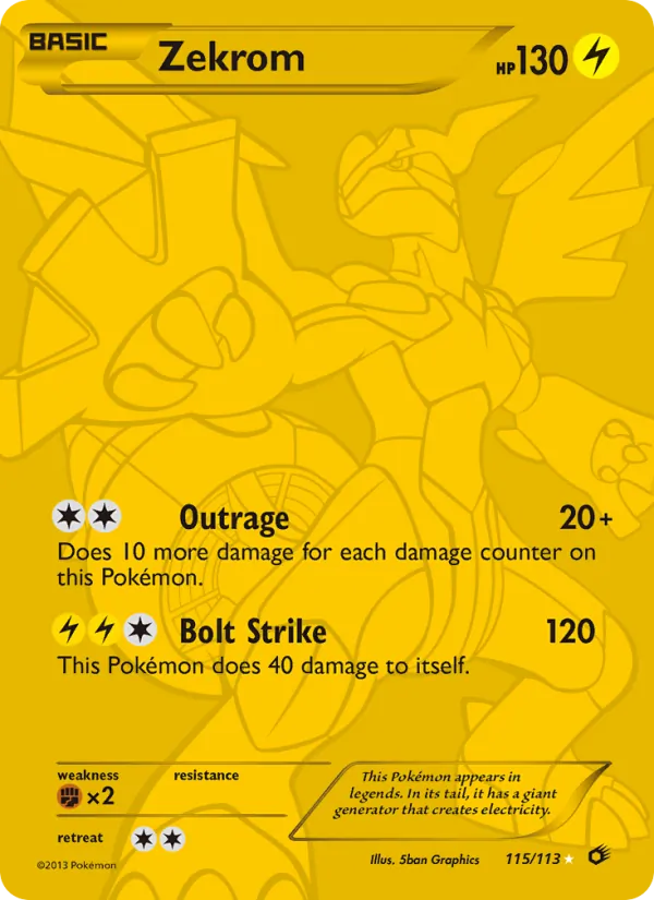Zekrom #115/113