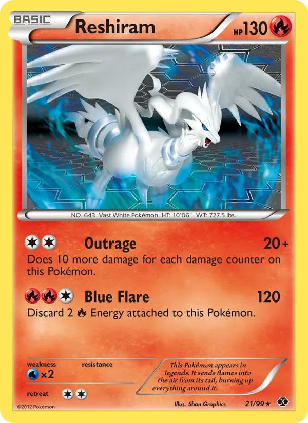 Reshiram #21/99