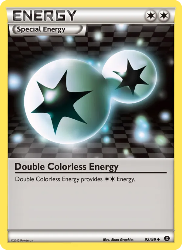 Double Colorless Energy #92/99