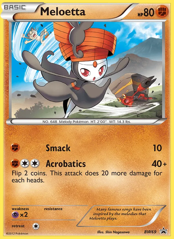 Meloetta BW69