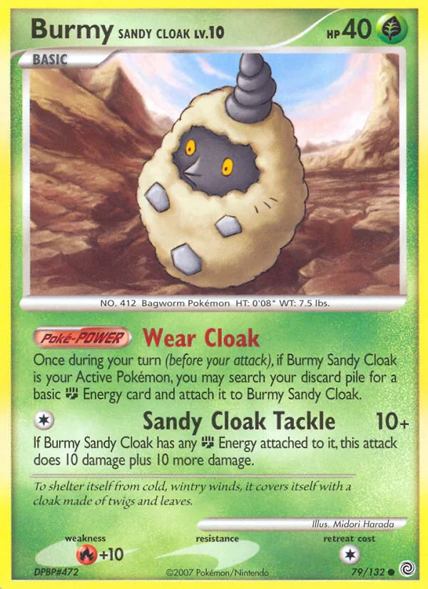 Burmy Sandy Cloak #79/132