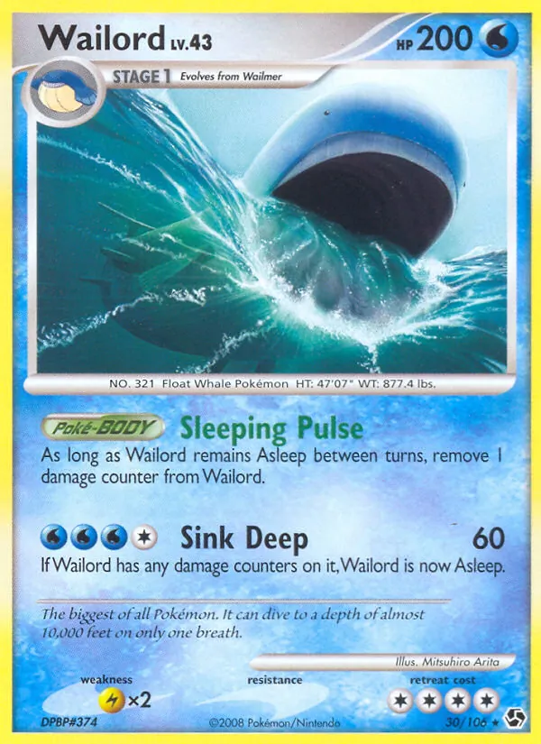 Wailord #30/106