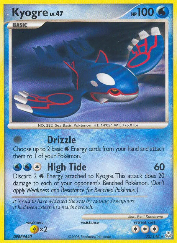 Kyogre #32/146