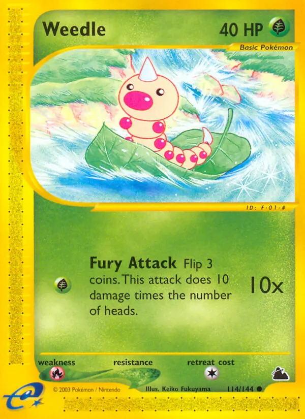 Weedle #114/144