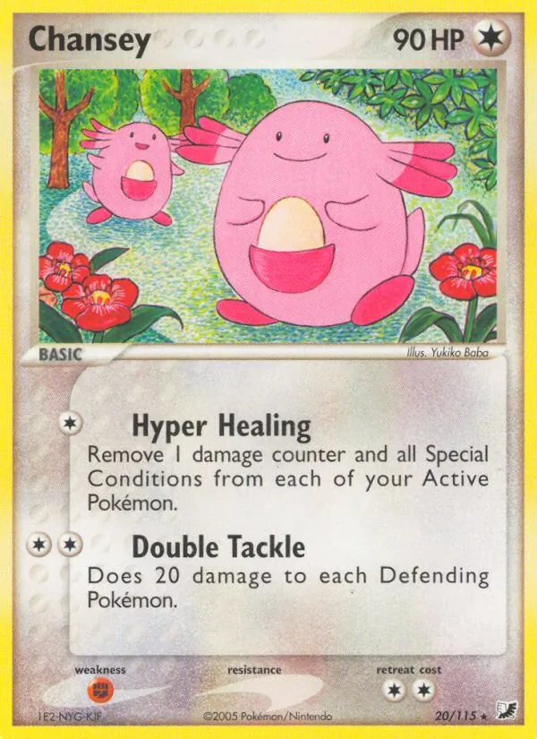 Chansey #20/115