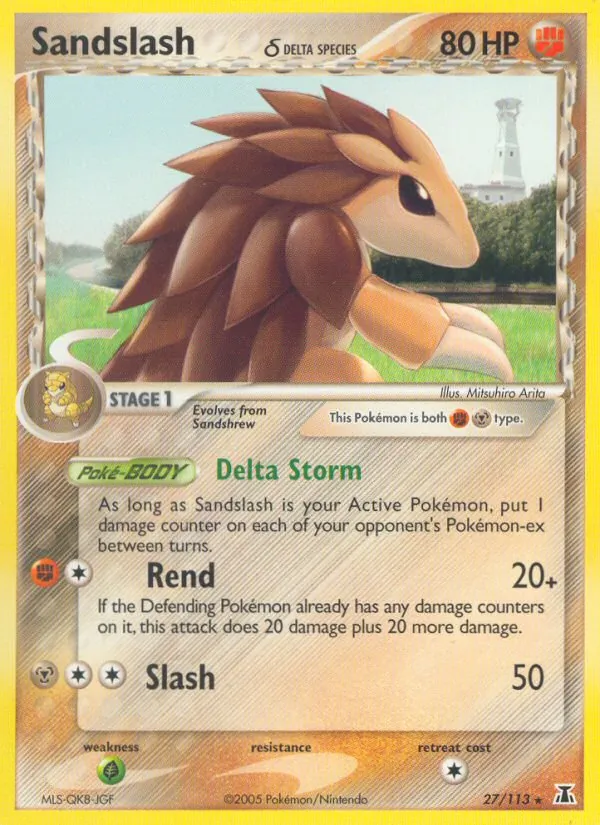 Sandslash δ #27/113