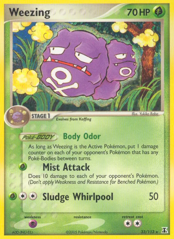 Weezing #33/113
