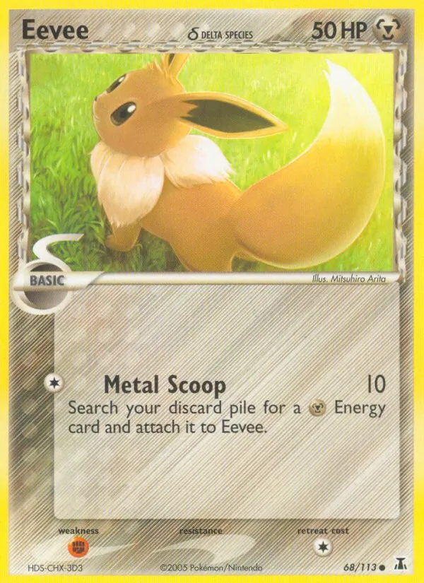 Eevee δ #68/113