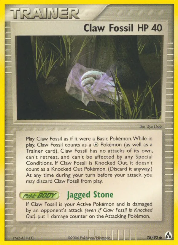 Claw Fossil #78/92