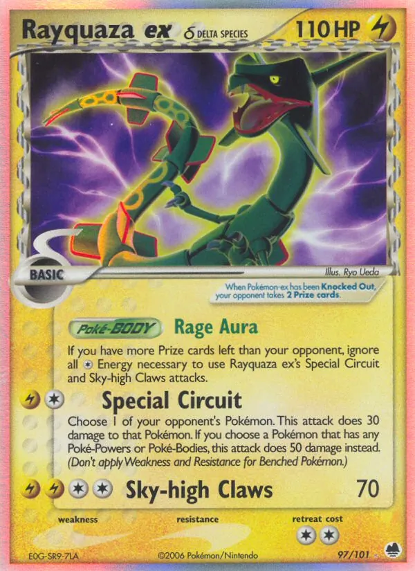 Rayquaza ex δ #97/101