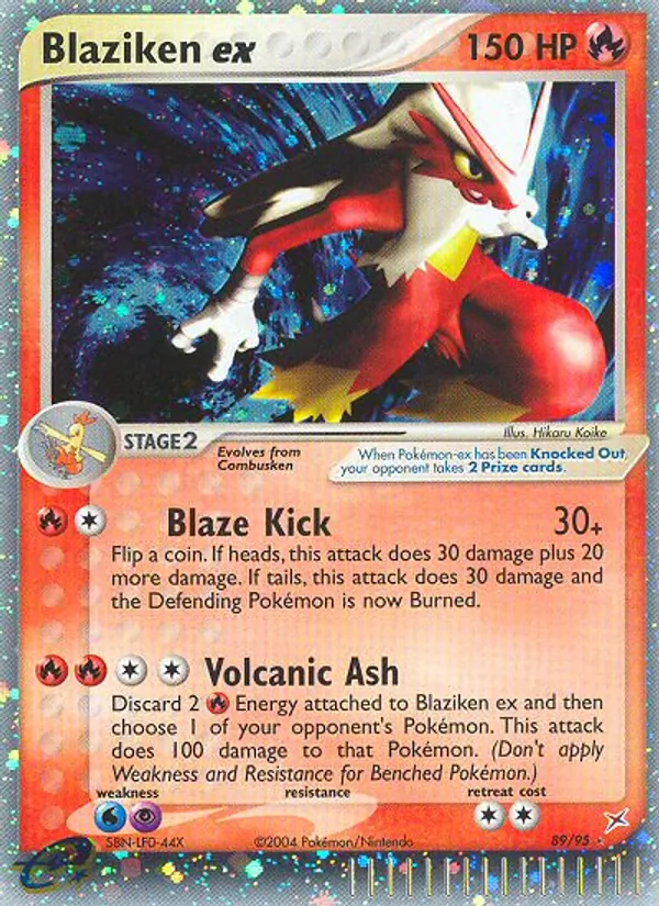 Blaziken ex #89/95