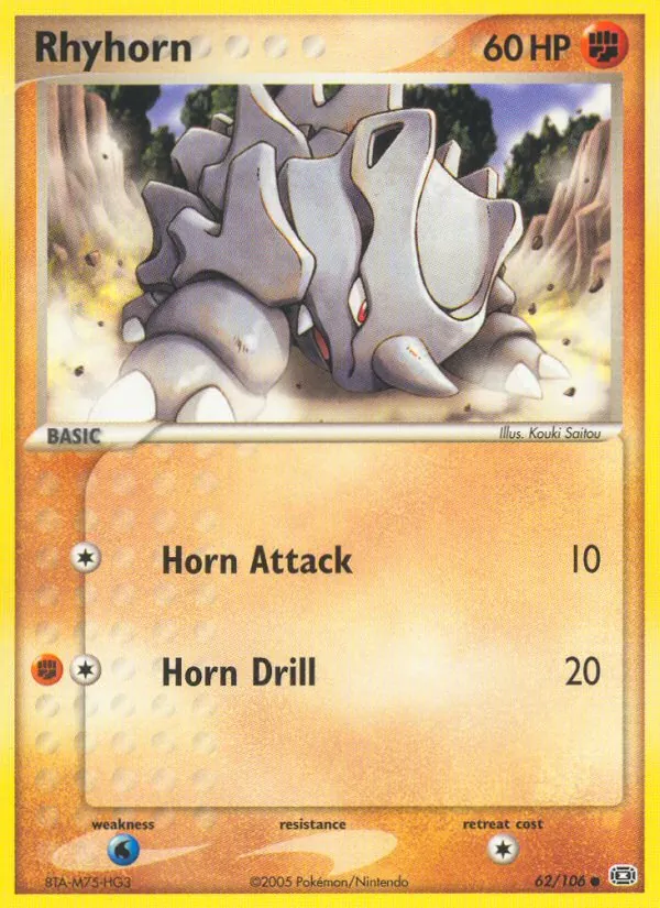 Rhyhorn #62/106