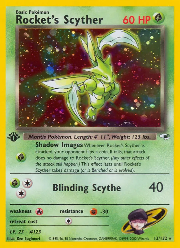 Rocket's Scyther #13/132