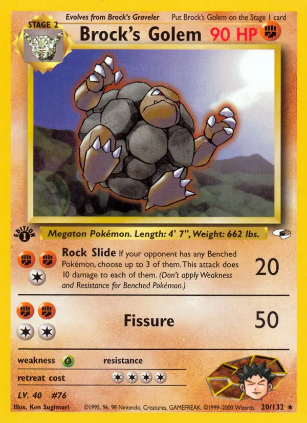 Brock's Golem #20/132