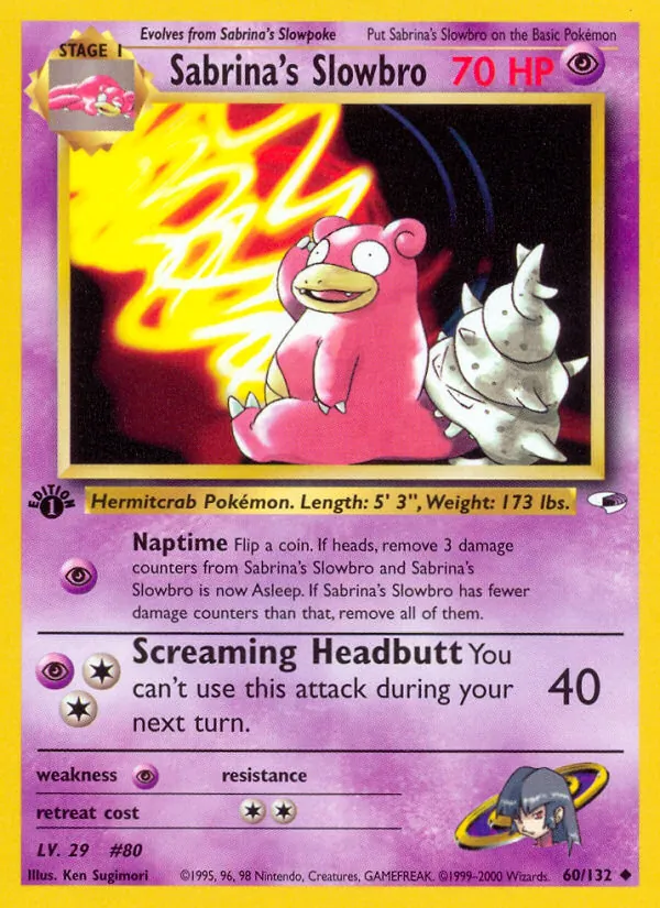 Sabrina's Slowbro #60/132