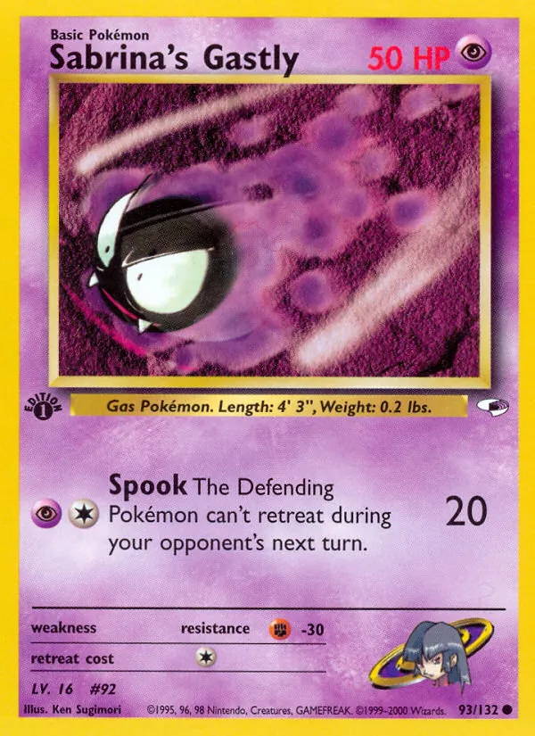 Sabrina's Gastly #93/132