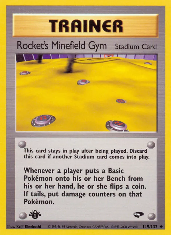 Rocket's Minefield Gym #119/132