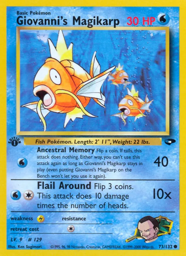 Giovanni's Magikarp #73/132