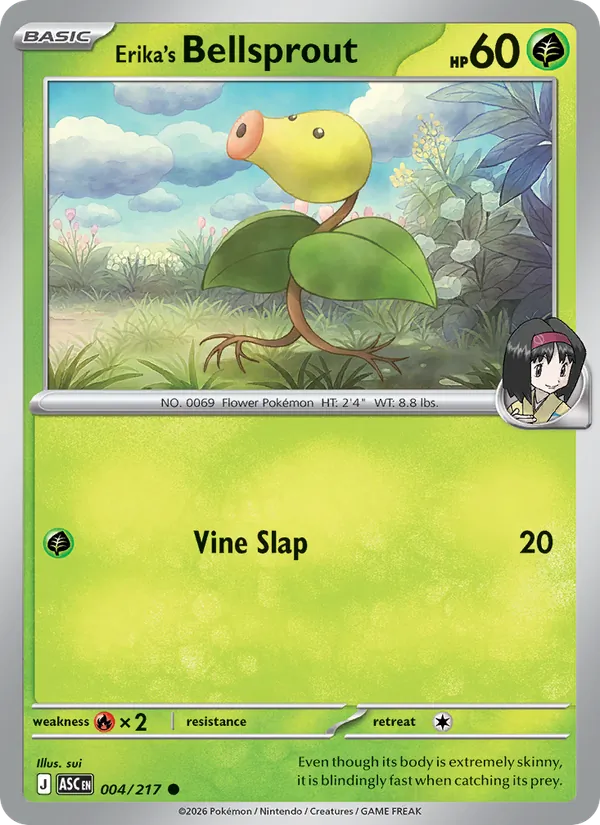 Erika's Bellsprout #004/217