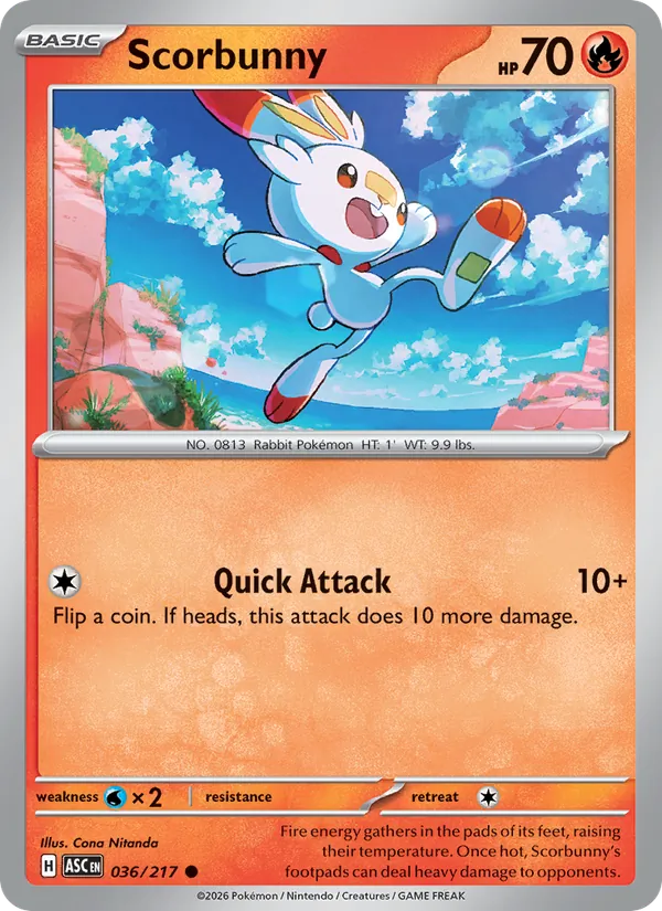 Scorbunny #036/217