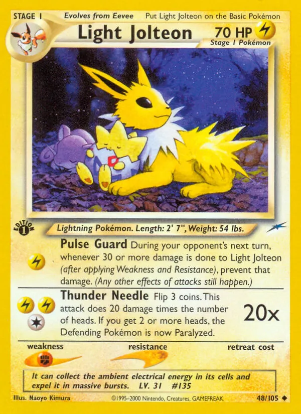Light Jolteon #48/105