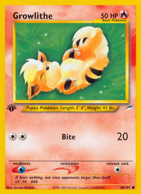 Growlithe #68/105