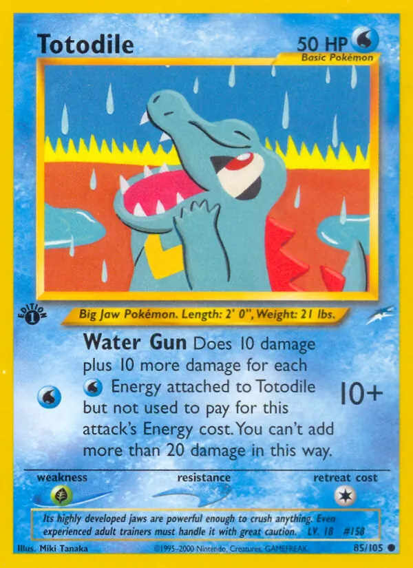Totodile #85/105