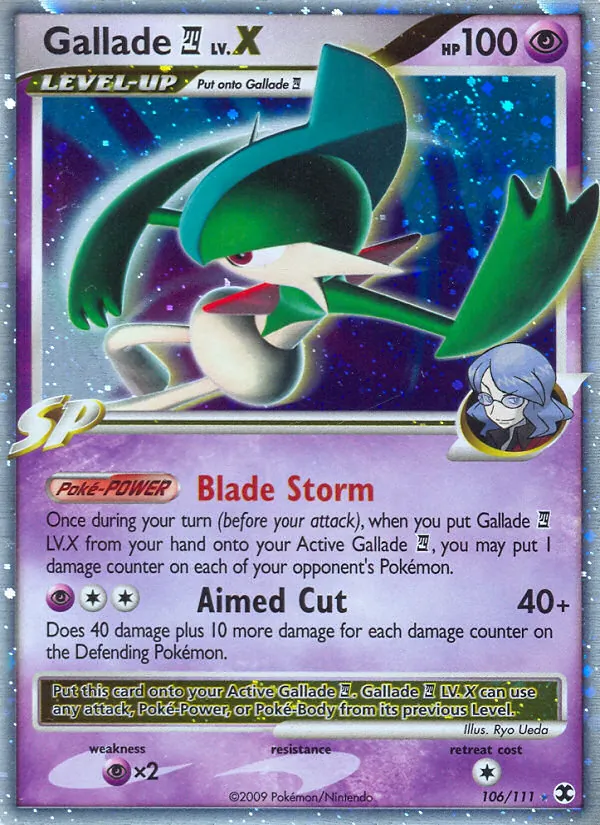 Gallade E4 LV.X #106/111