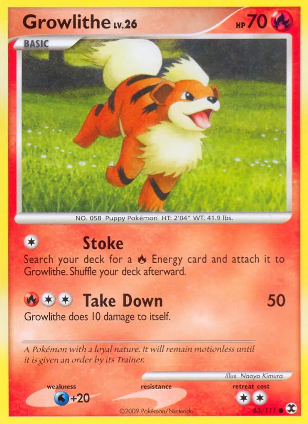 Growlithe #63/111