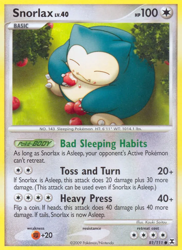 Snorlax #81/111