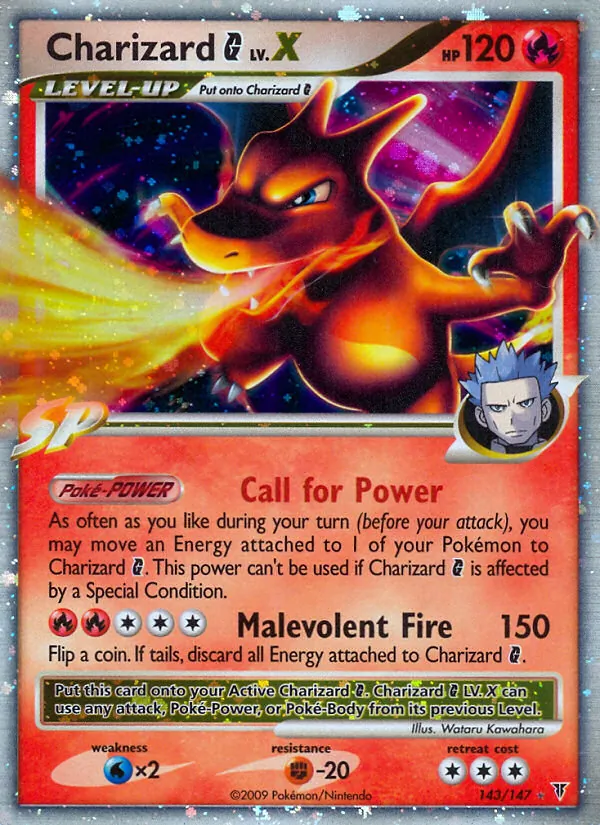Charizard G LV.X #143/147