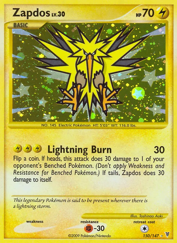 Zapdos #150/147