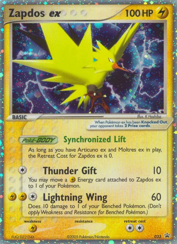 Zapdos ex #33/40