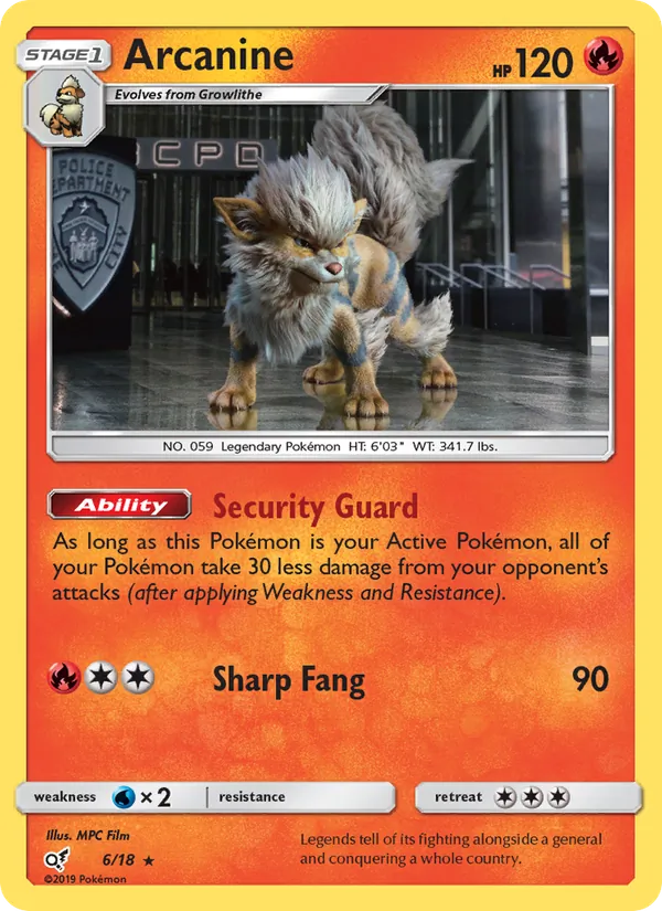 Arcanine #6/18