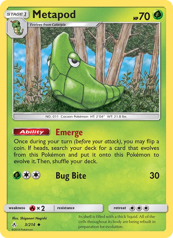 Metapod #3/214