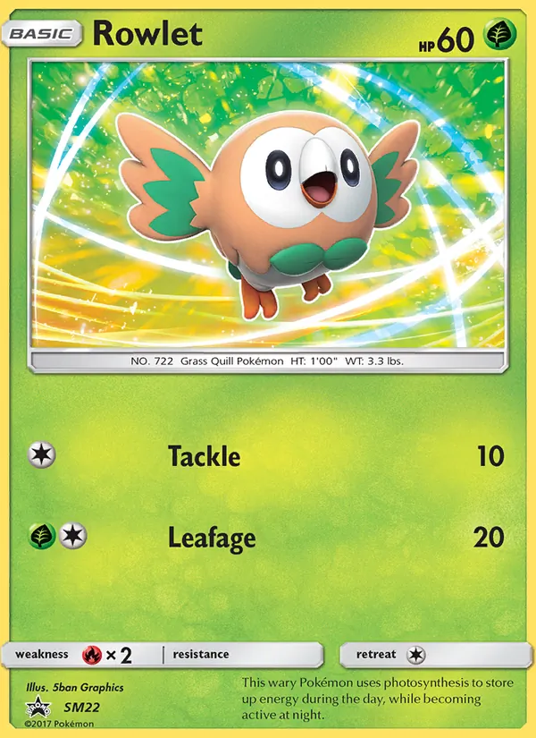 Rowlet SM22