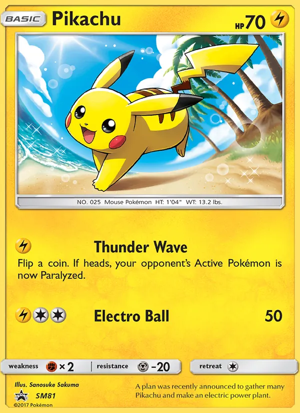 Pikachu SM81
