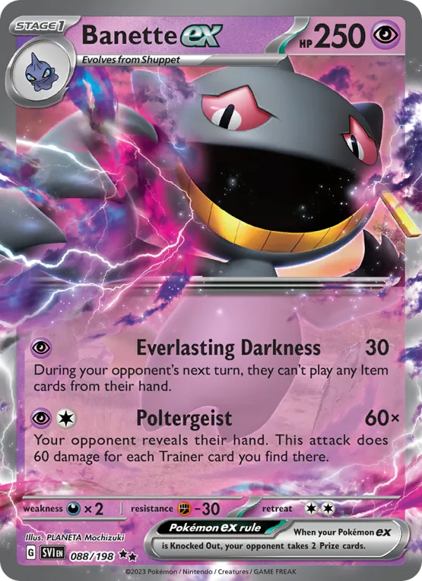 Banette ex #088/198