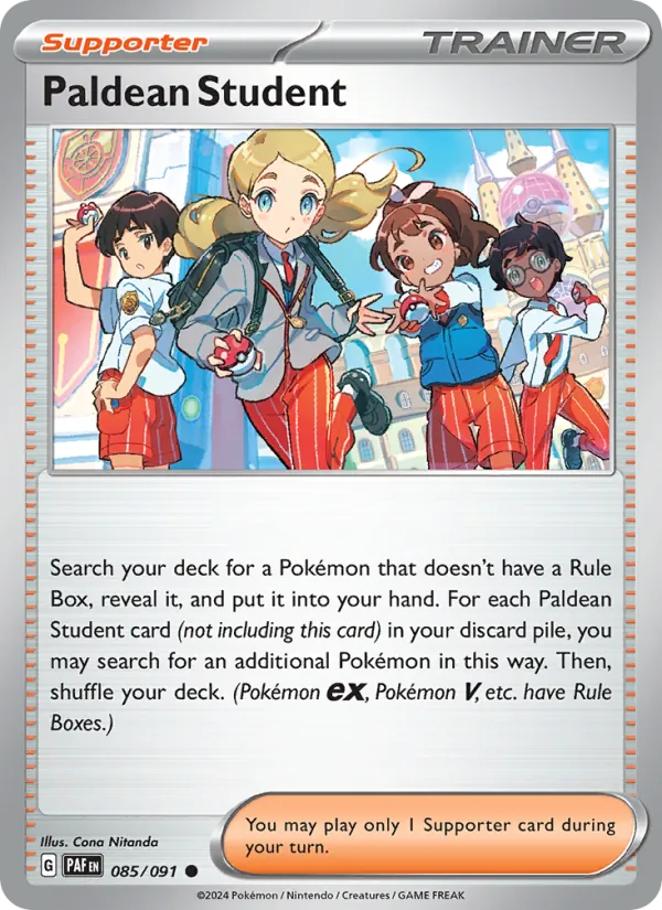 Paldean Student #085/91