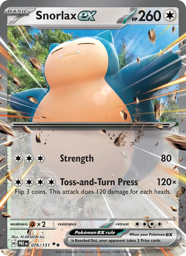 Snorlax ex #076/131