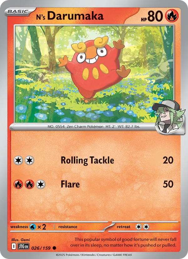 N's Darumaka #026/159
