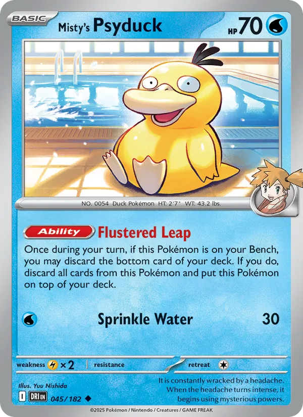 Misty's Psyduck #045/182