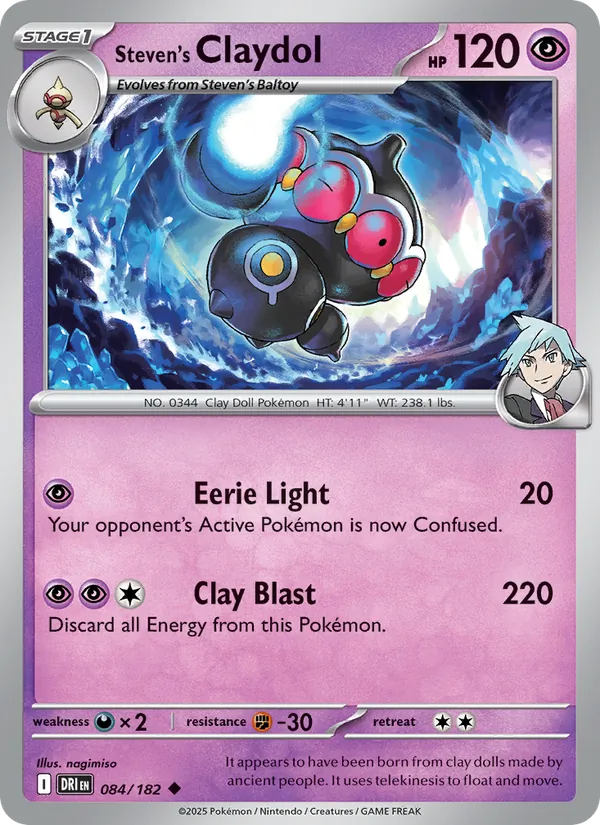 Steven's Claydol #084/182