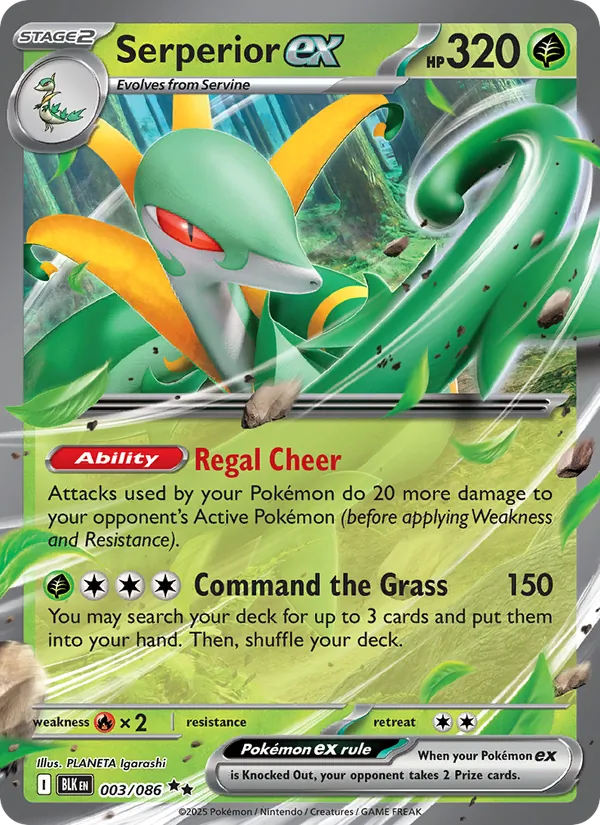 Serperior ex #003/86