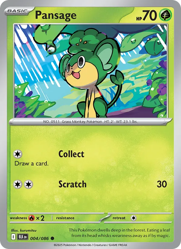 Pansage #004/86
