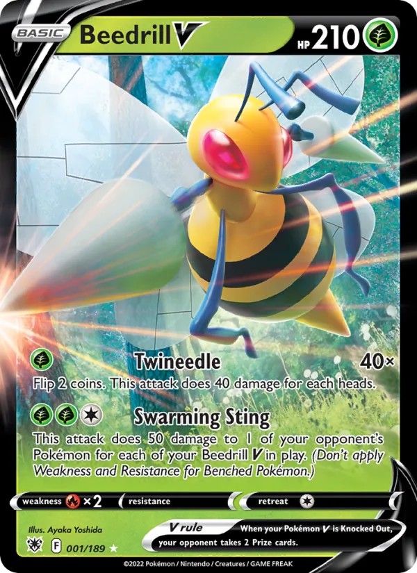 Beedrill V #001/189