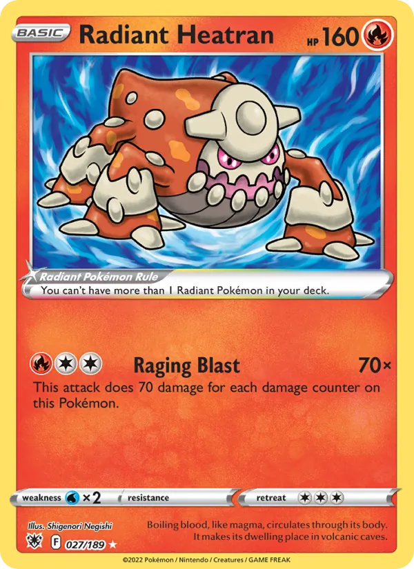 Radiant Heatran #027/189