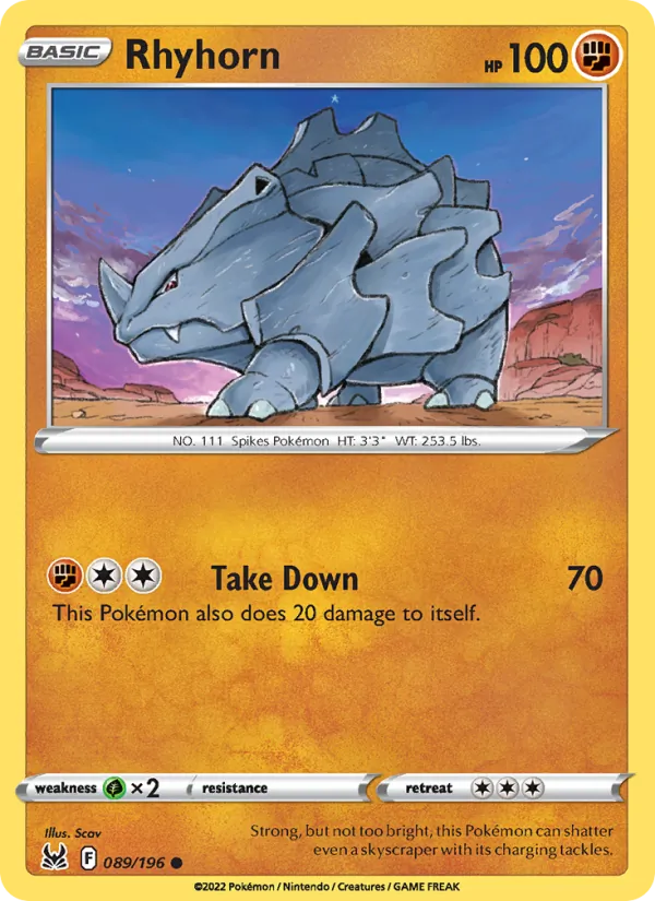 Rhyhorn #089/196