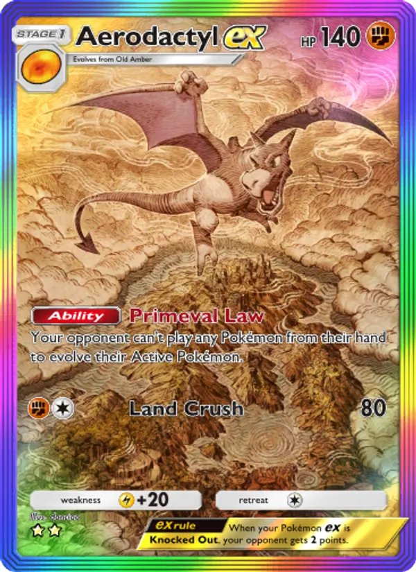 Aerodactyl ex #084/68